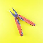 multi tool on yellow table top